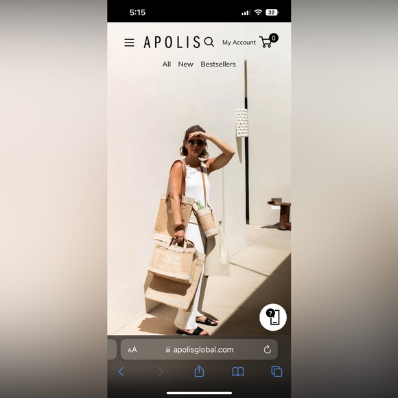 NEW Apolis Bring Home The Gold Farmers Market Bag - Picture 14 of 14